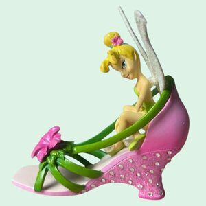 Hamilton Tinker Bell In Petunia Sass Shoe Figurine Disney Fairy Collectible